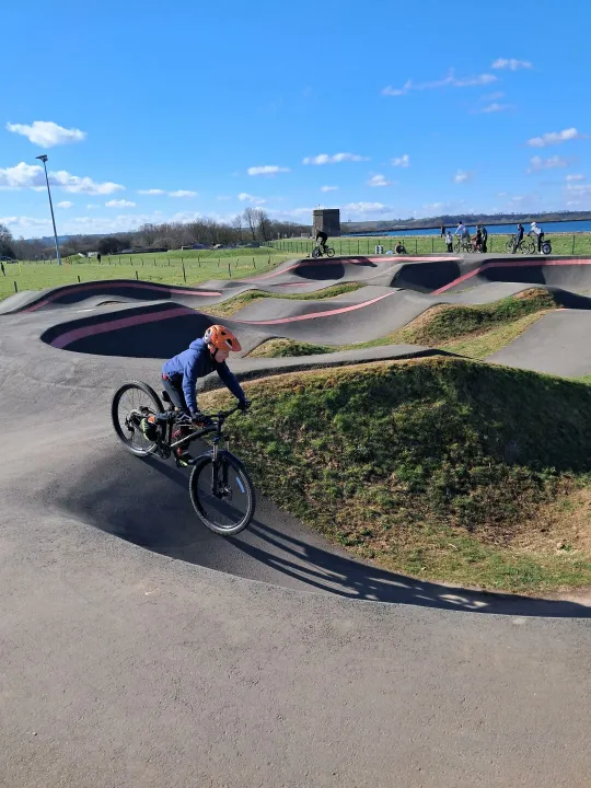 Pump track larger