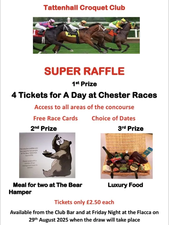 Croquet Super Raffle
