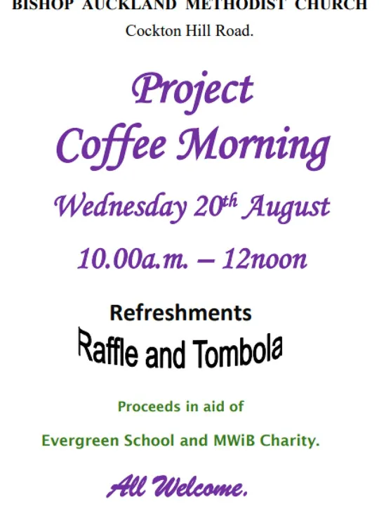Bamc Project Coffee Morning