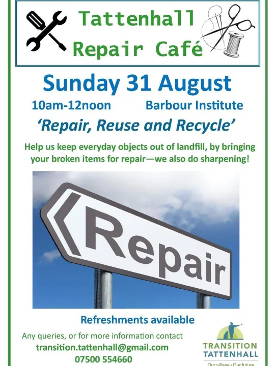 Repair Cafe Aug 2025