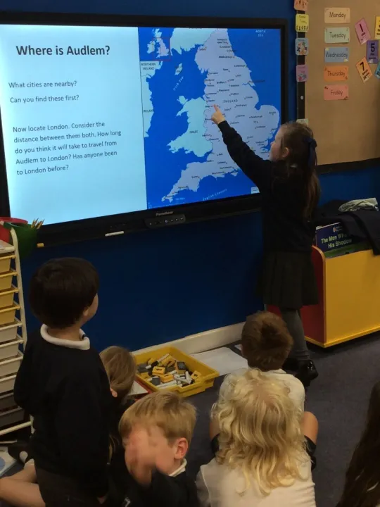 Locating Audlem