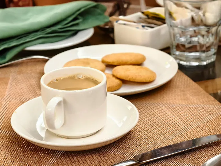 Free stock photo of beverage, biscuits, break