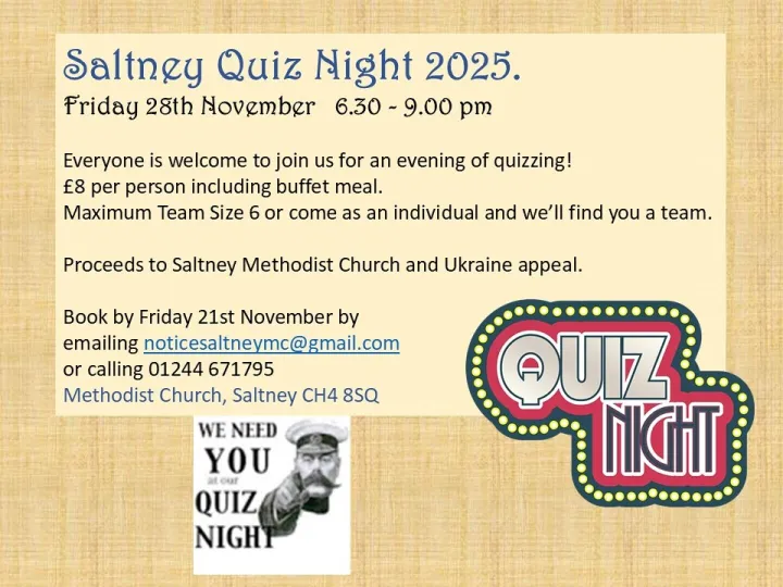 Quiz Night Saltney Nov2025