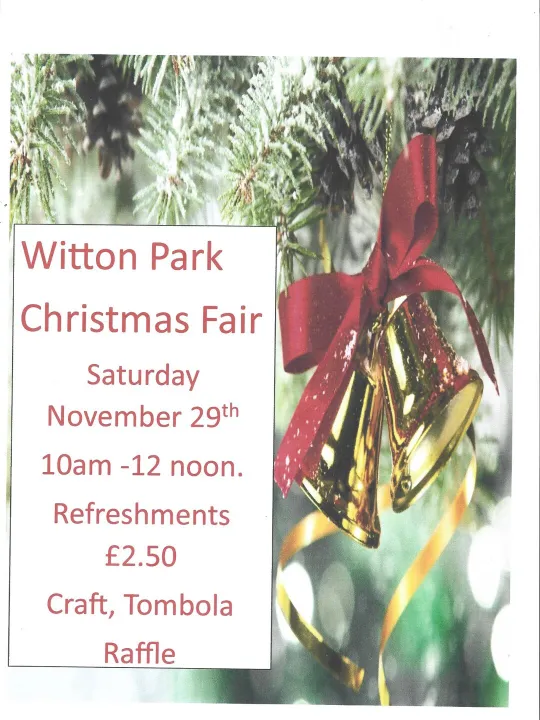 Witton Park Christmas Fair Nov 2025