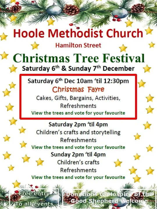 Hoole Christmas Tree Festival 2025