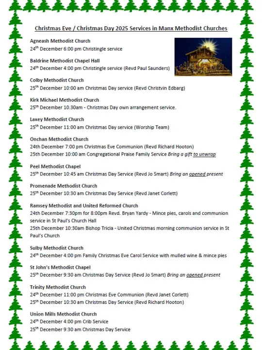 Christmas Services 2025