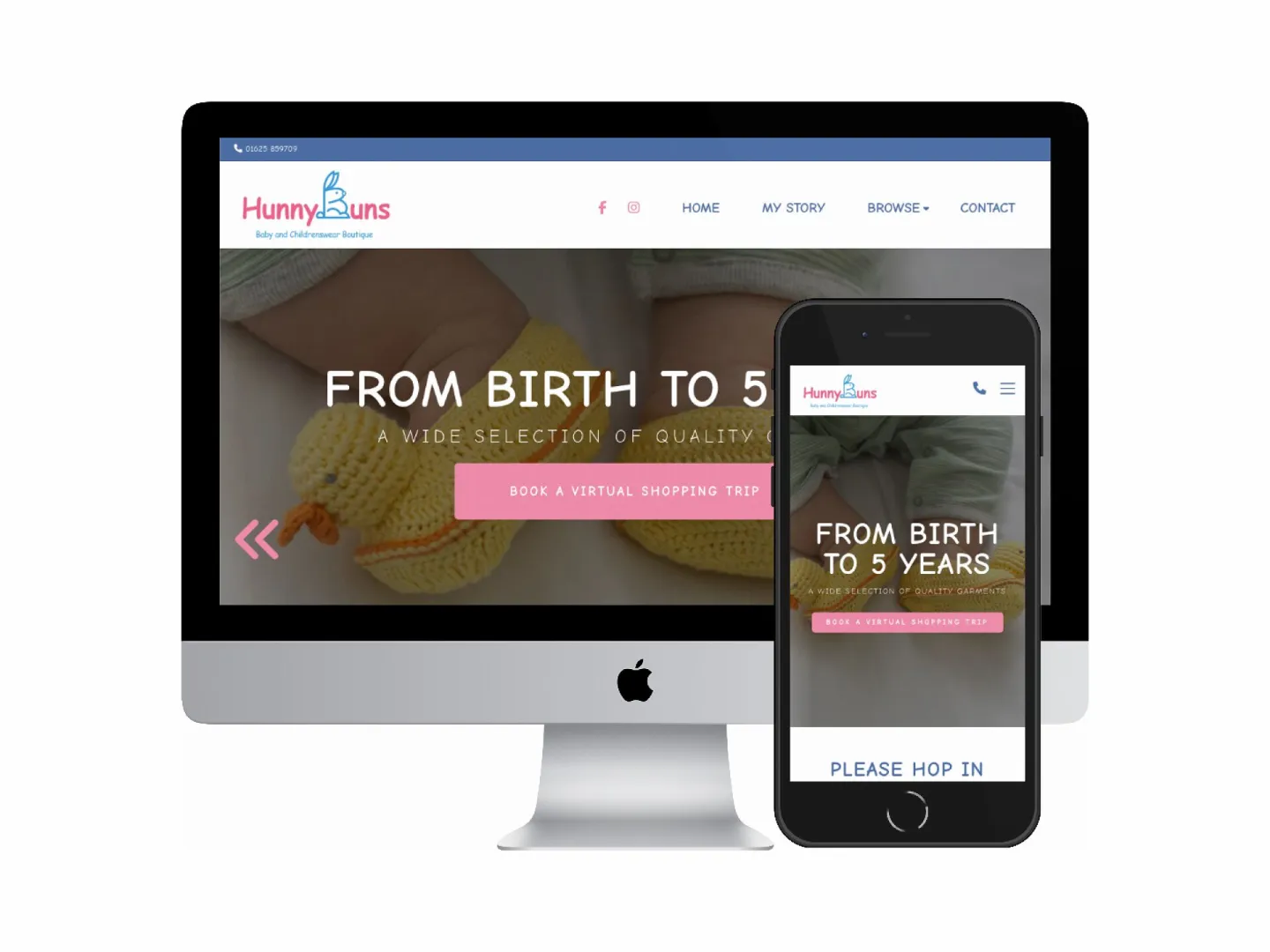 Professional web design project by Fruitcake Media for Sandbach business