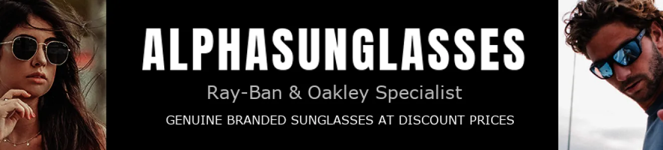 AlphaSunglasses advert with sailor