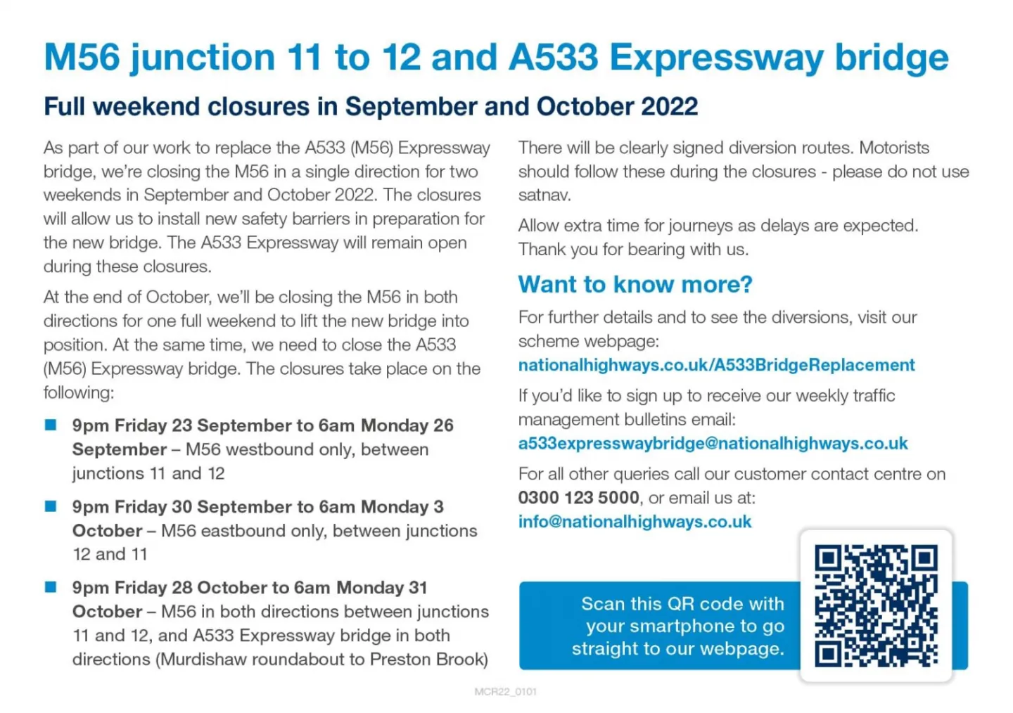 M56 Closure