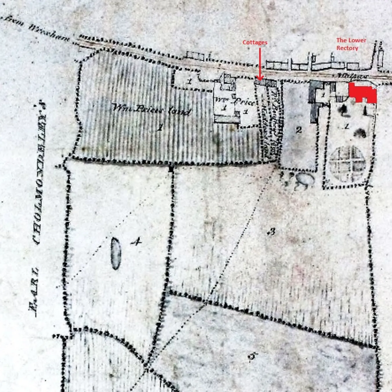 Glebe Land of the Lower Rectory