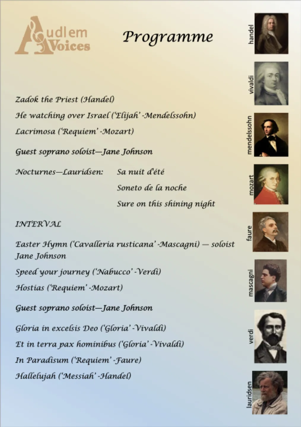 Poster Back