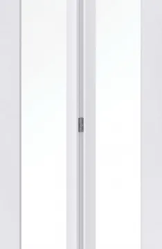 White Pattern 10 Glazed Bi Fold
