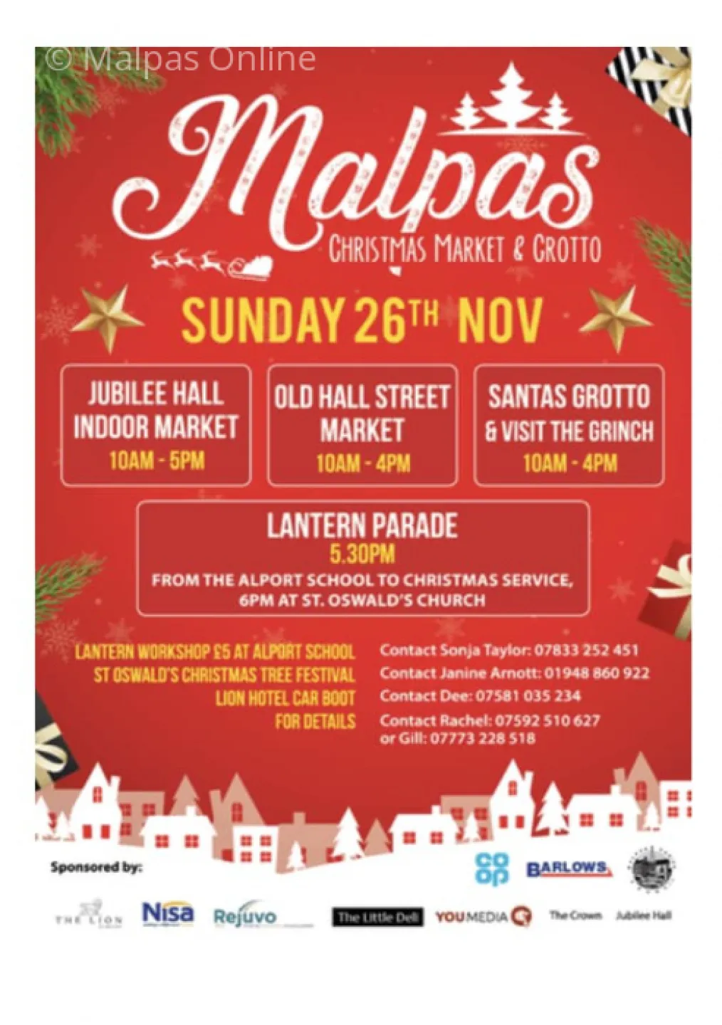 Malpas Christmas Market 2023