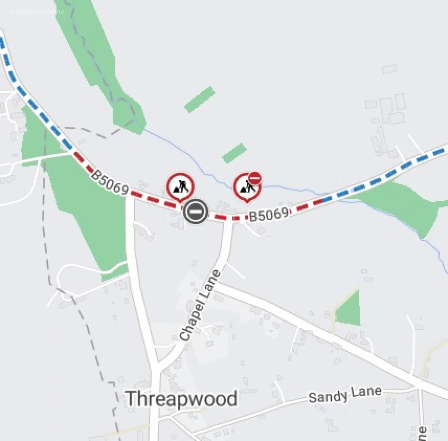 Wrexham Road Closure March 2024