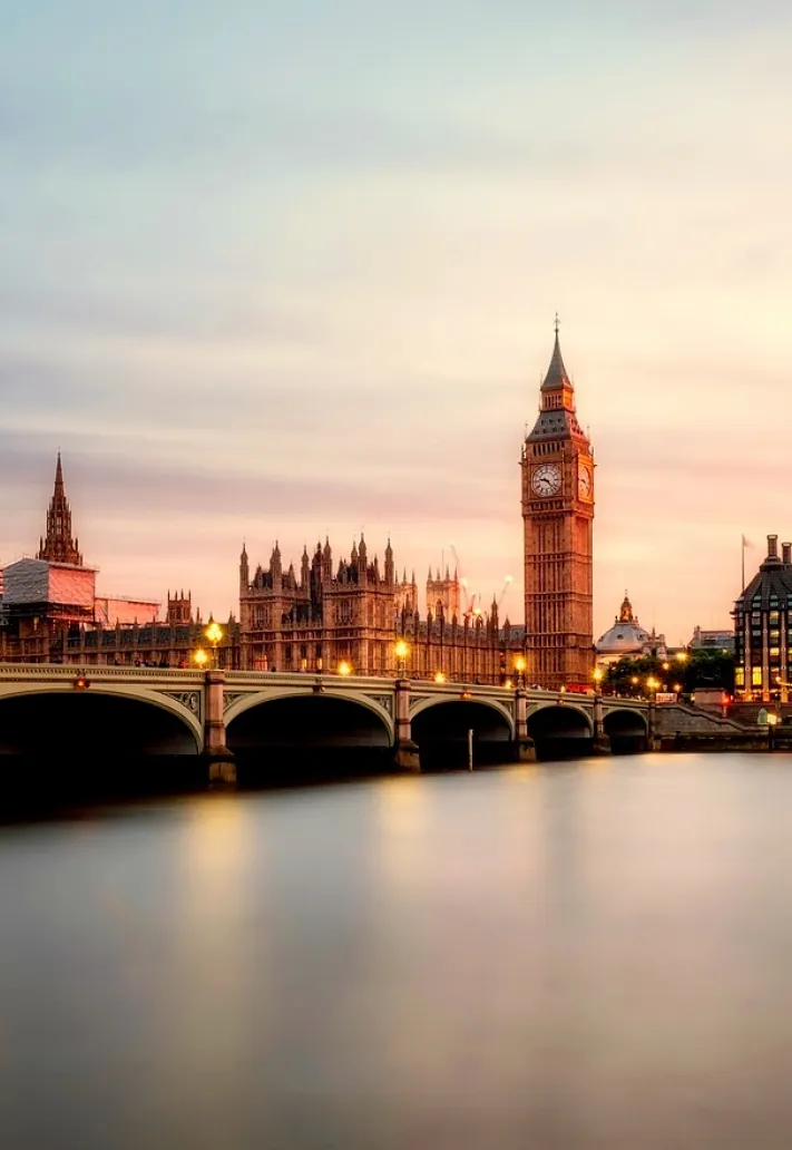 Big ben, bridge, city