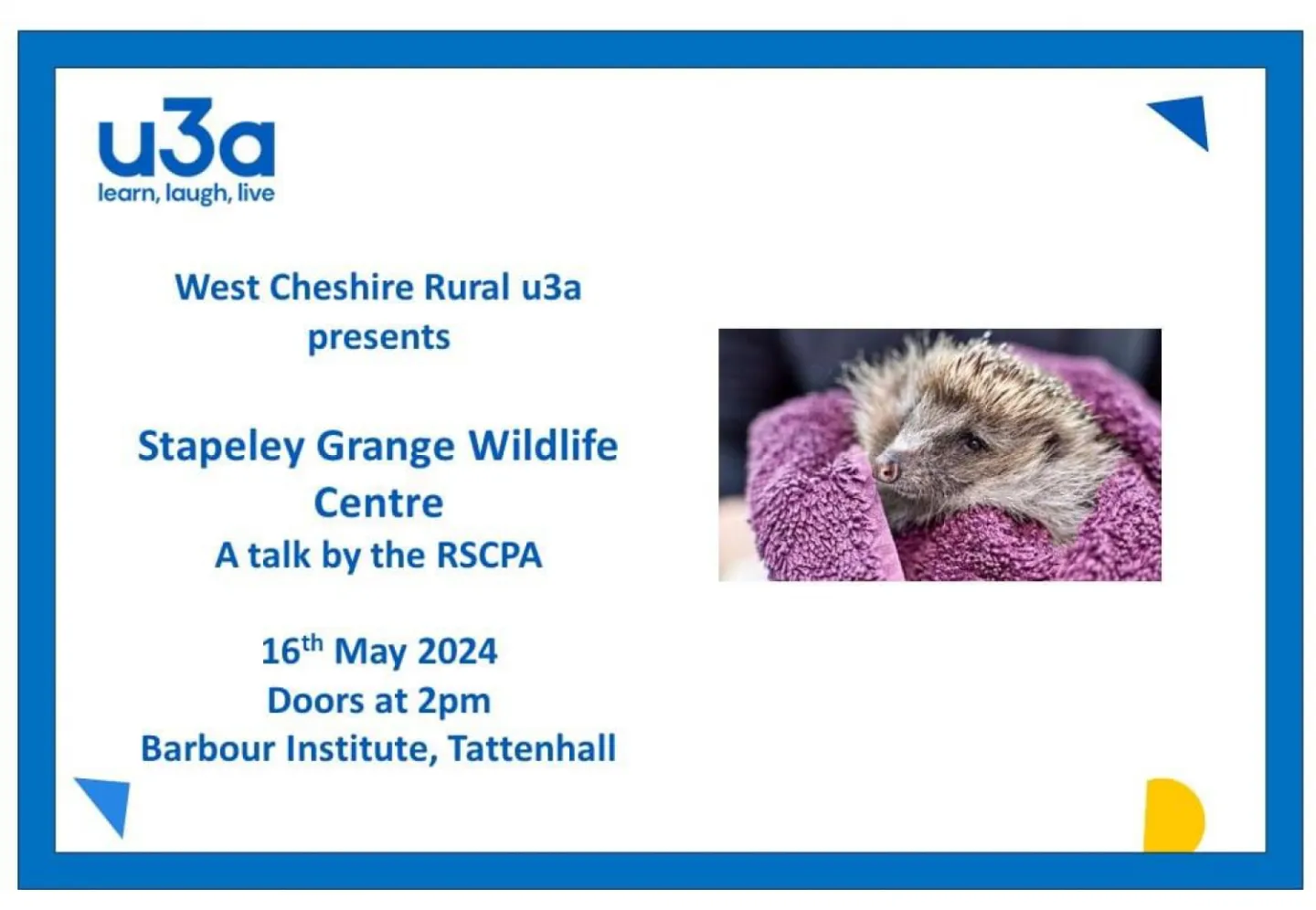 u3a May 2024