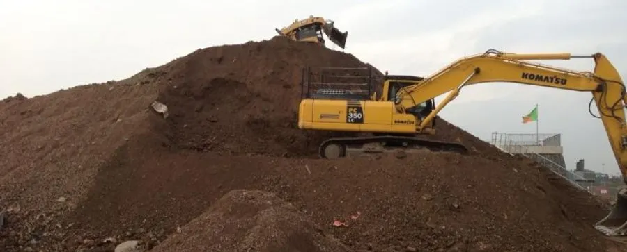 Earthworks excavation