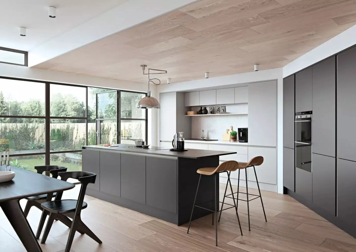 Alku Modern Handleless Matt Ki