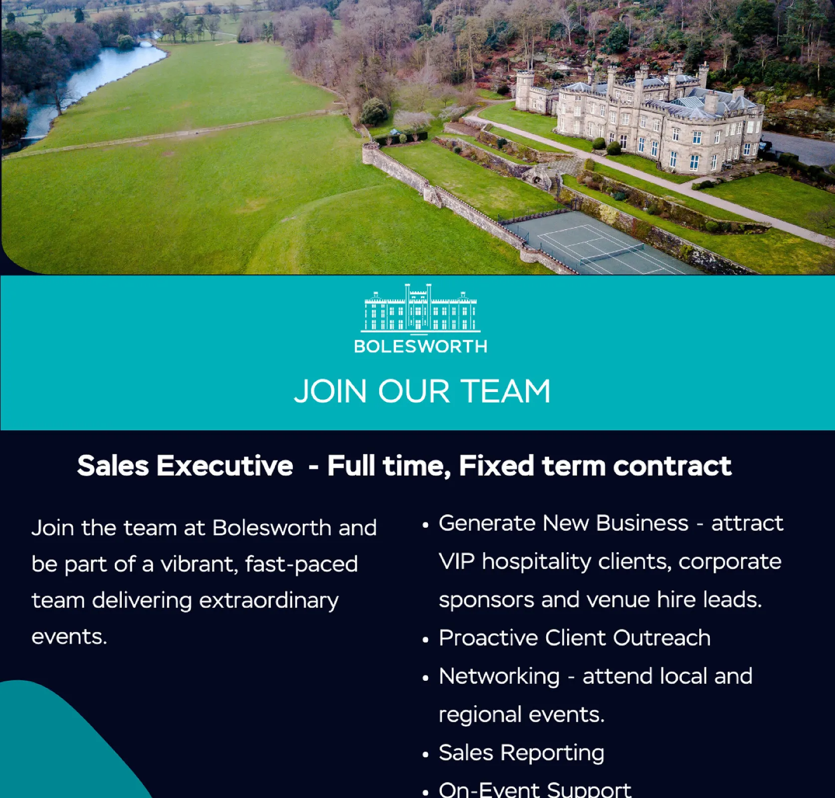 Bolesworth Job Vacancy