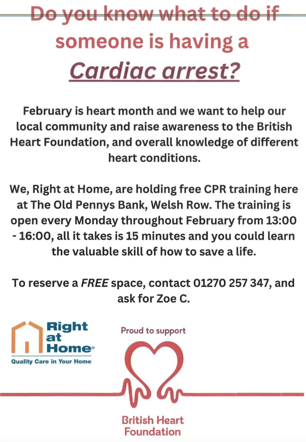 Free cpr training 2