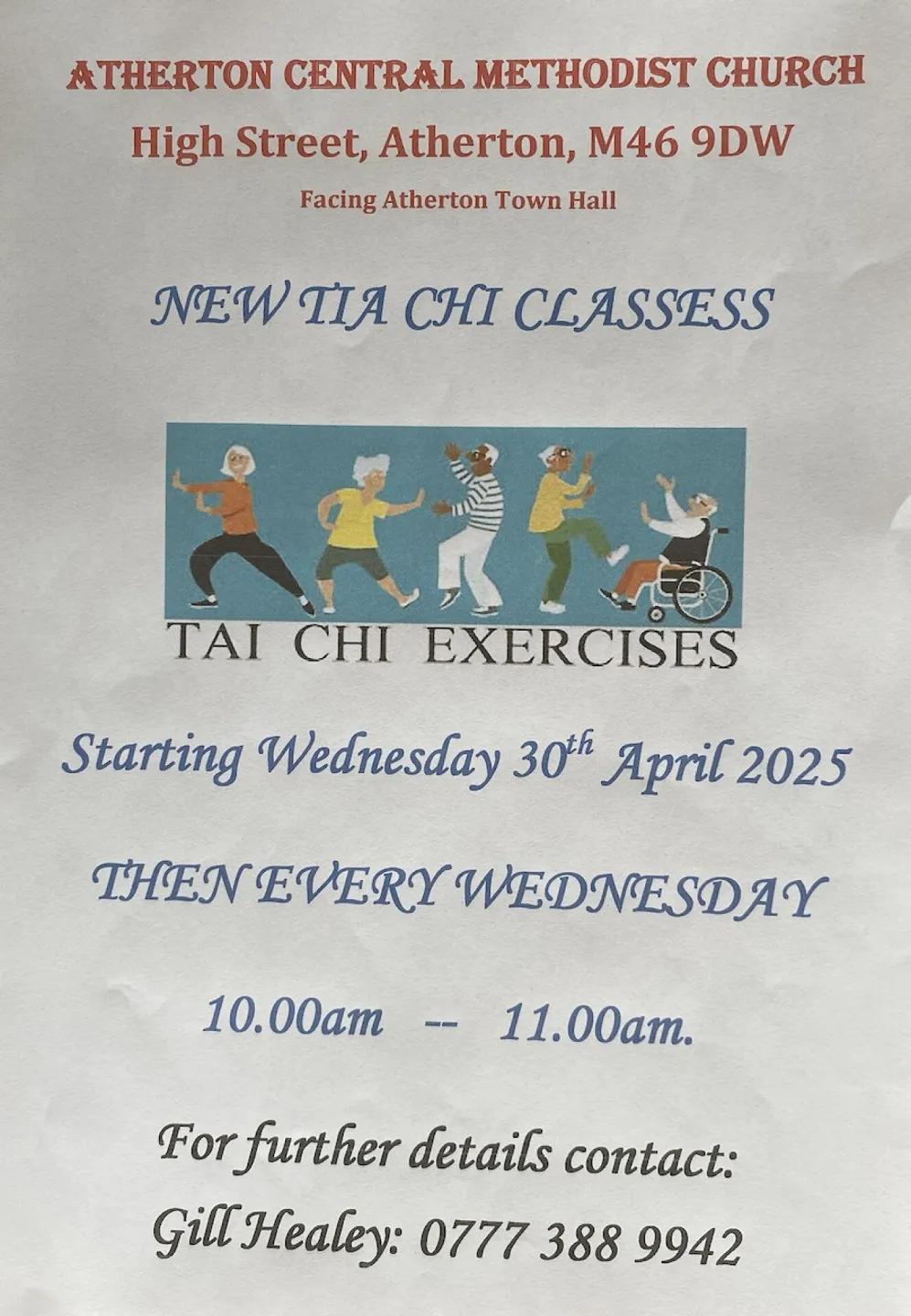 Tai Chi at Atherton Central