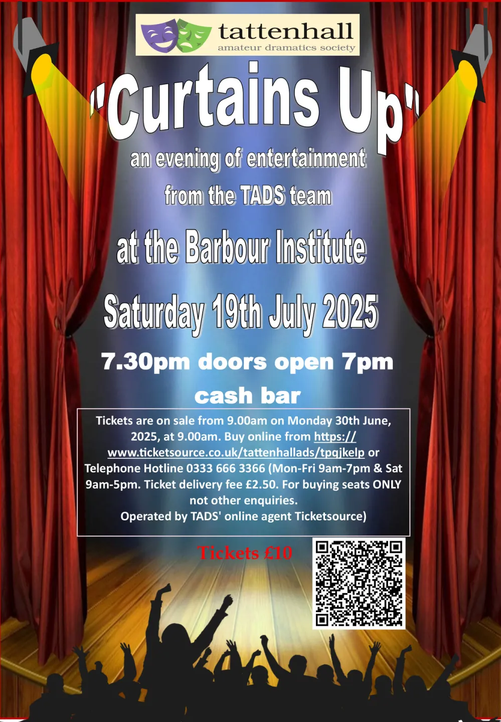 TADS Curtains UP