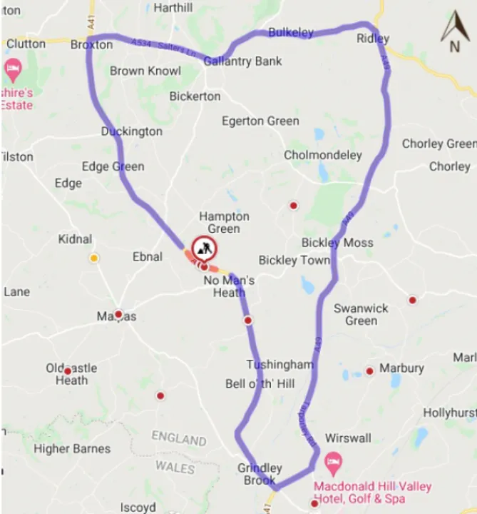 Nomansheath Bypass march 2022