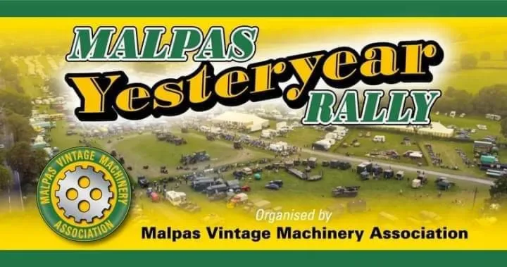 Malpas Yesteryear Rally heading