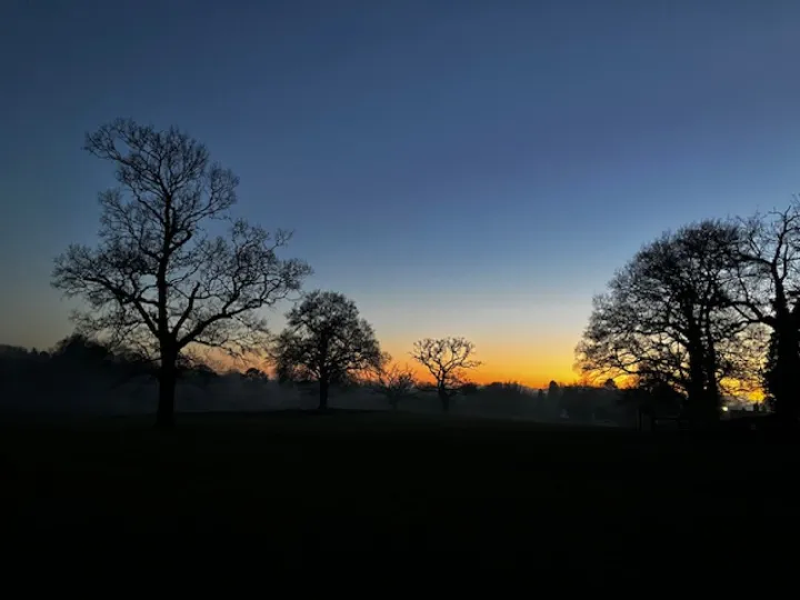 Sunset over Turnpike