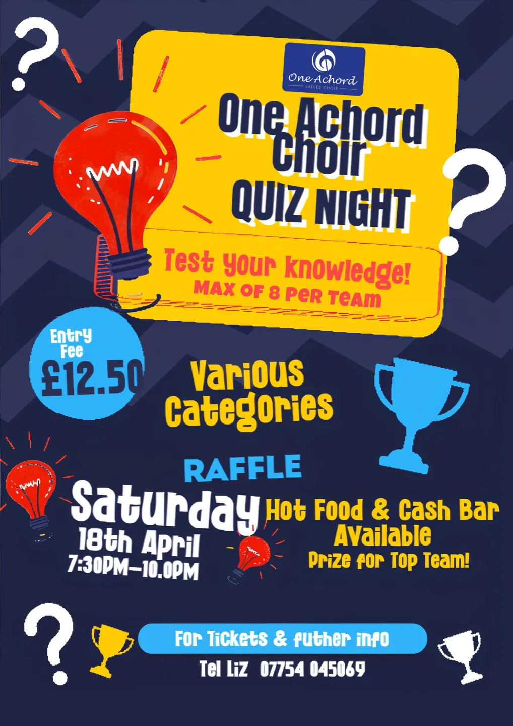 One Achord Quiz Poster