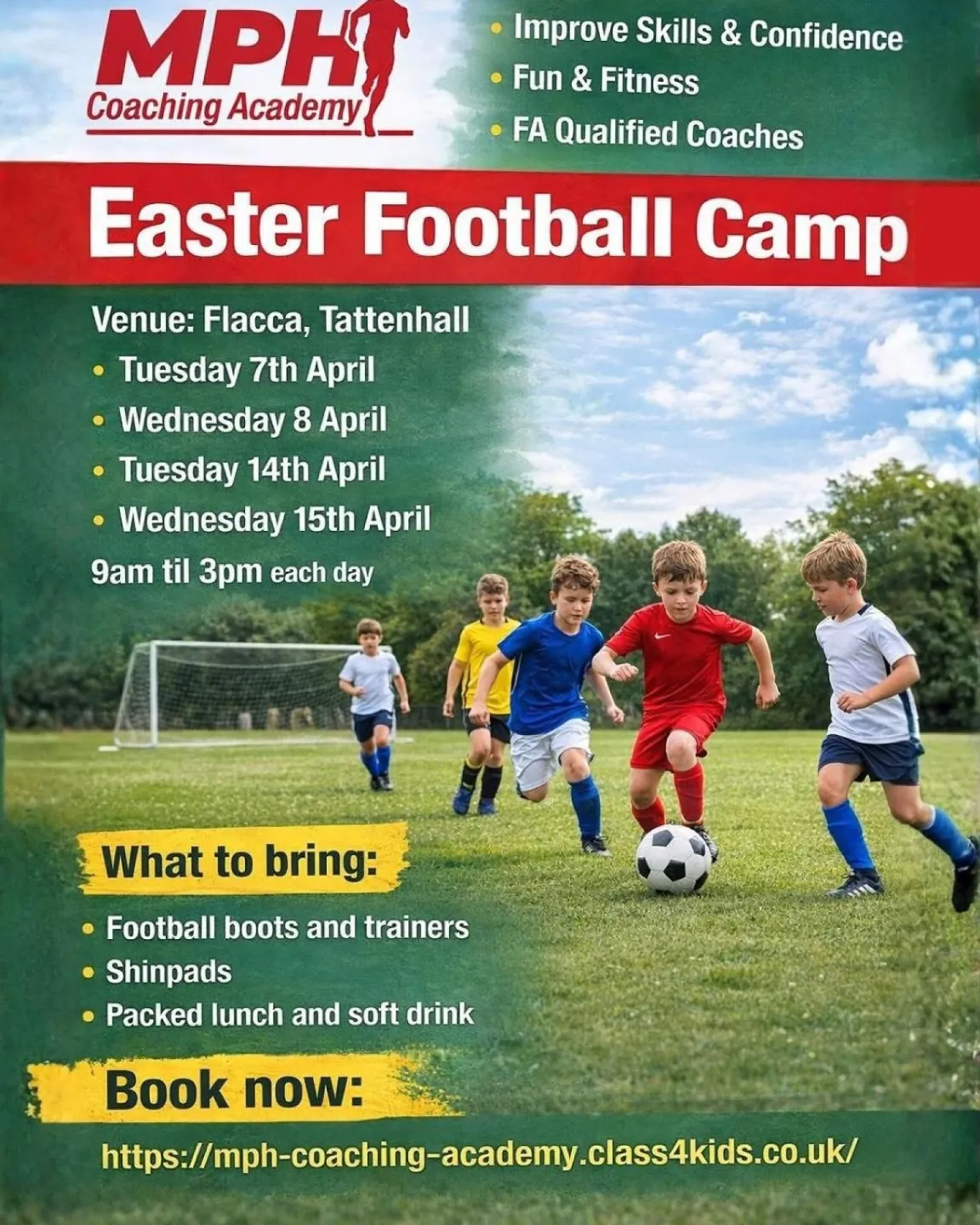 Easter Football Camp