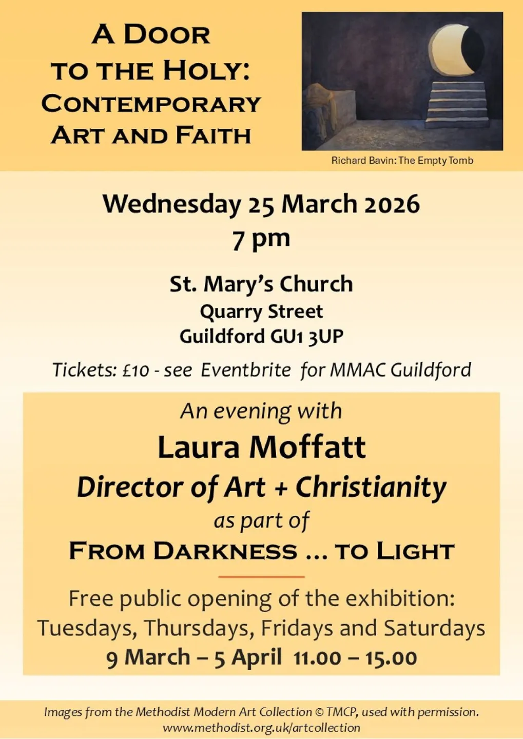 A Door to The Holy Laura Moffatt &ndash; 25 March