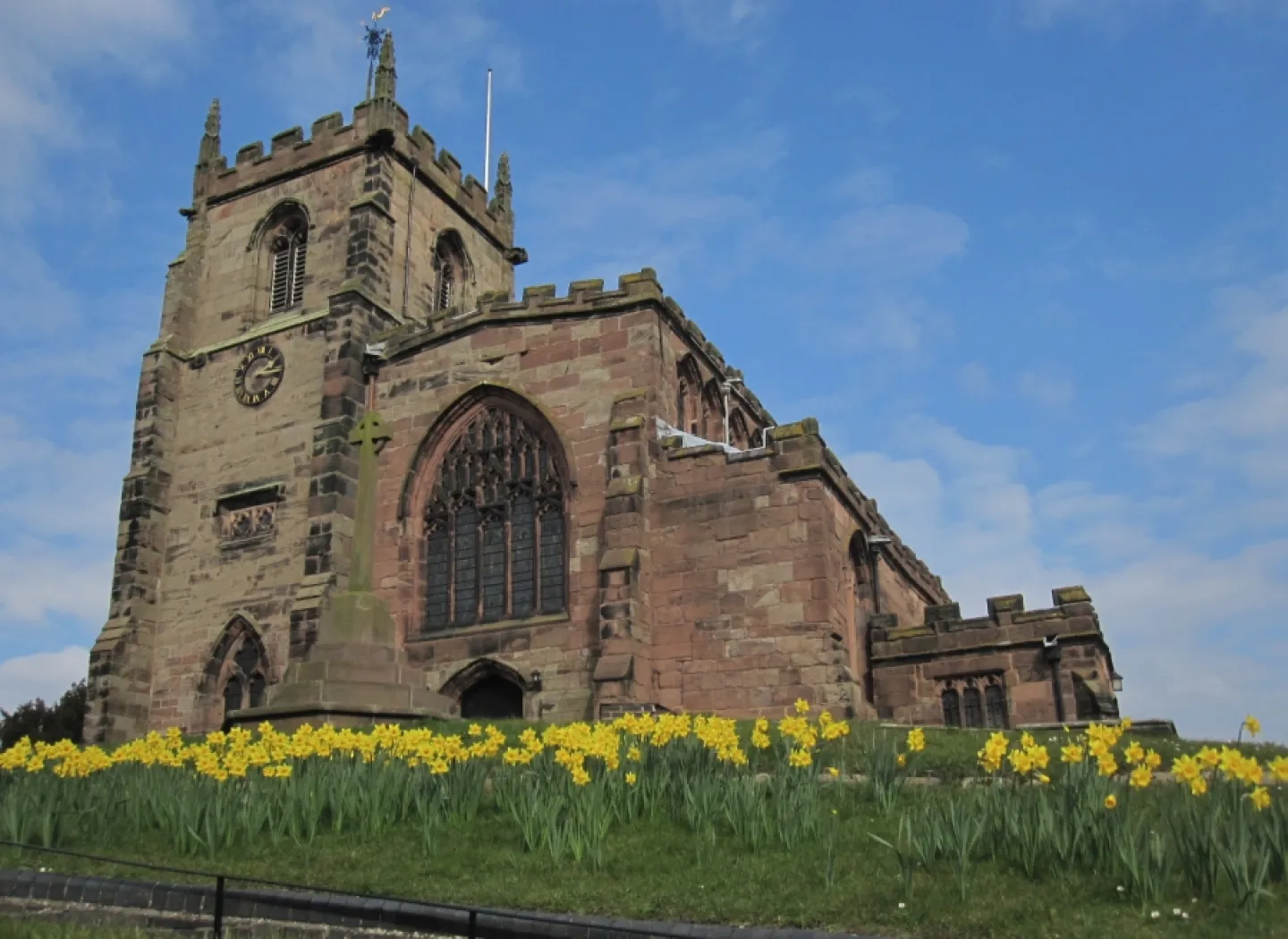 St.James Church in the Spring