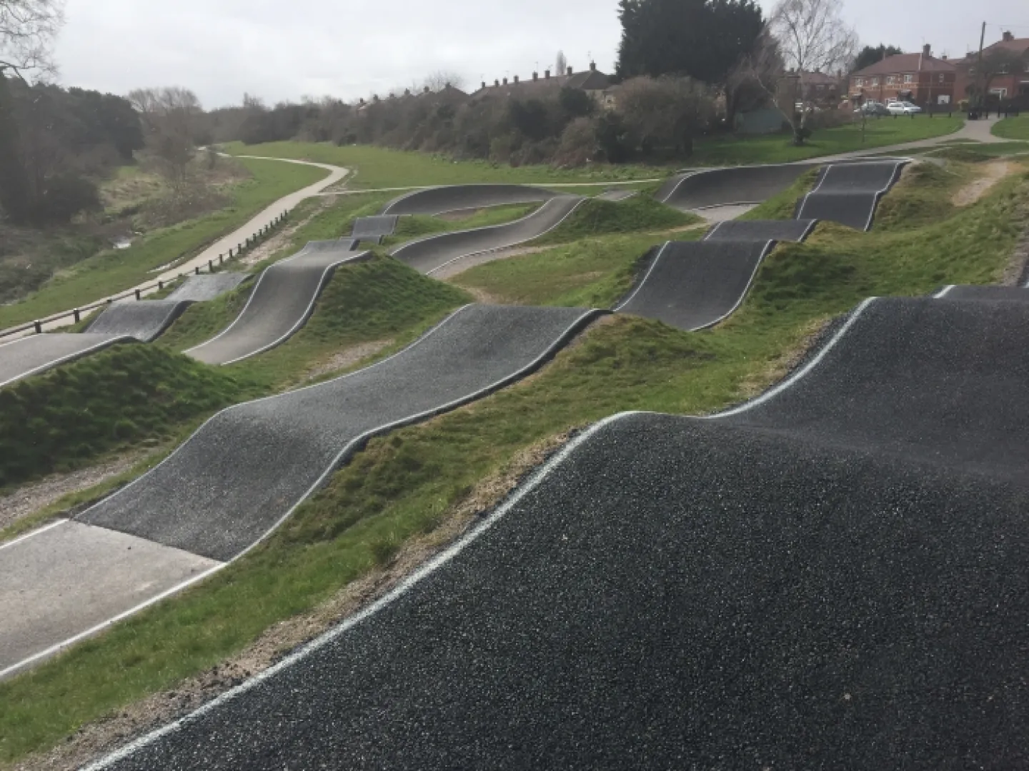 Ellesmere Port scooter track overview