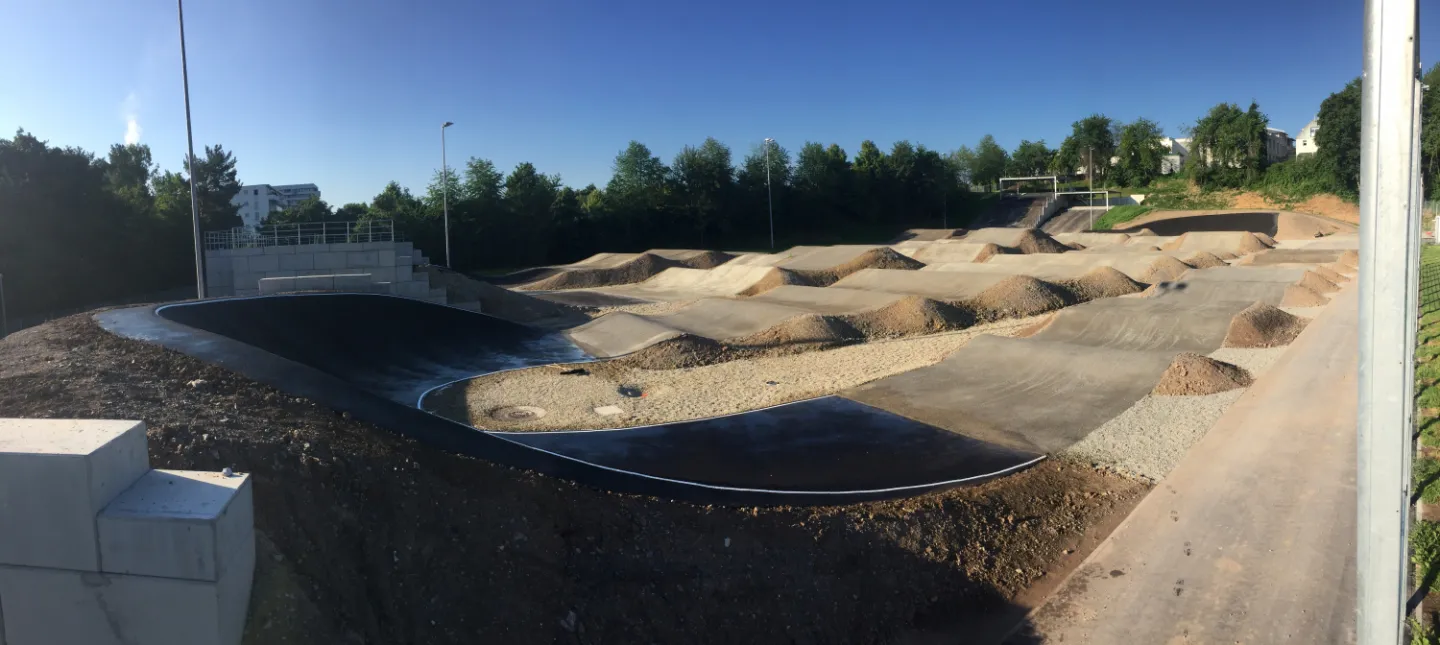 Stuttgart SX BMX track bends
