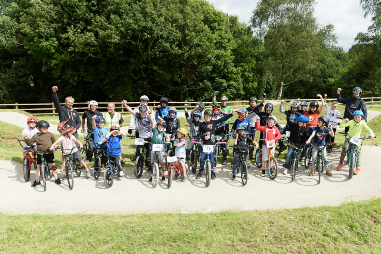 Newton Stewart BMX track team