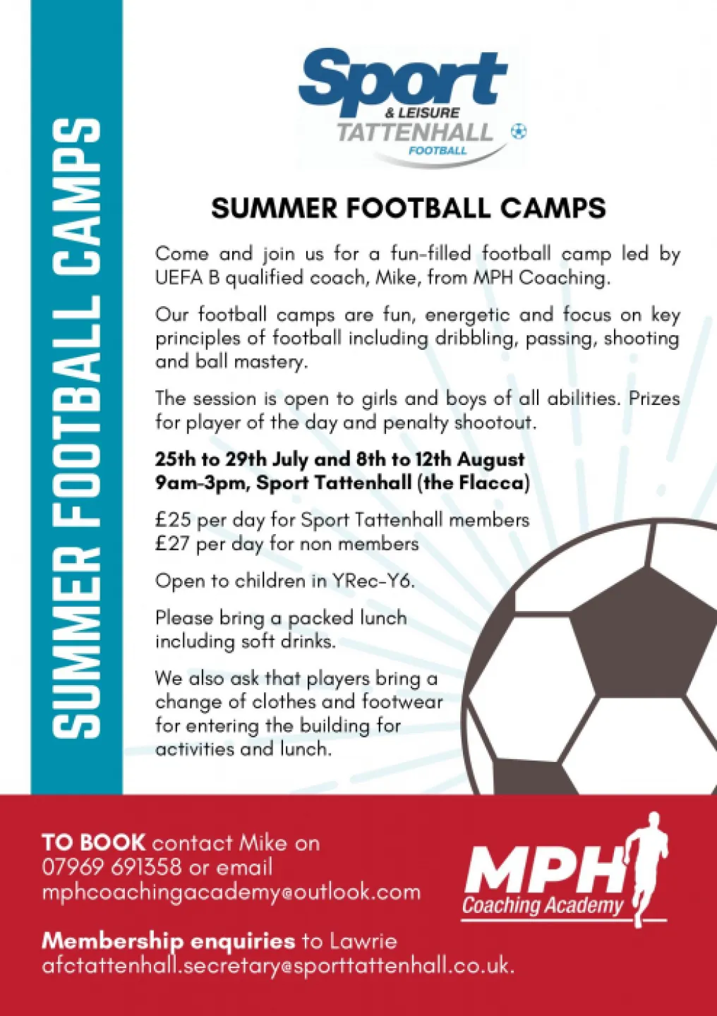 Junior Summer Football