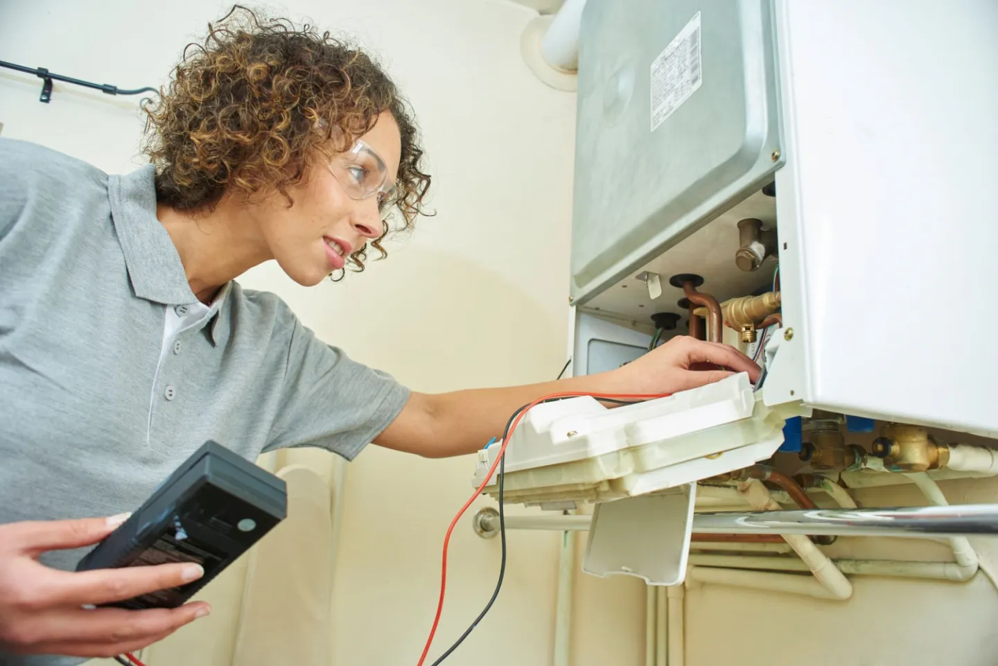 Engineer Fixing A Boiler2