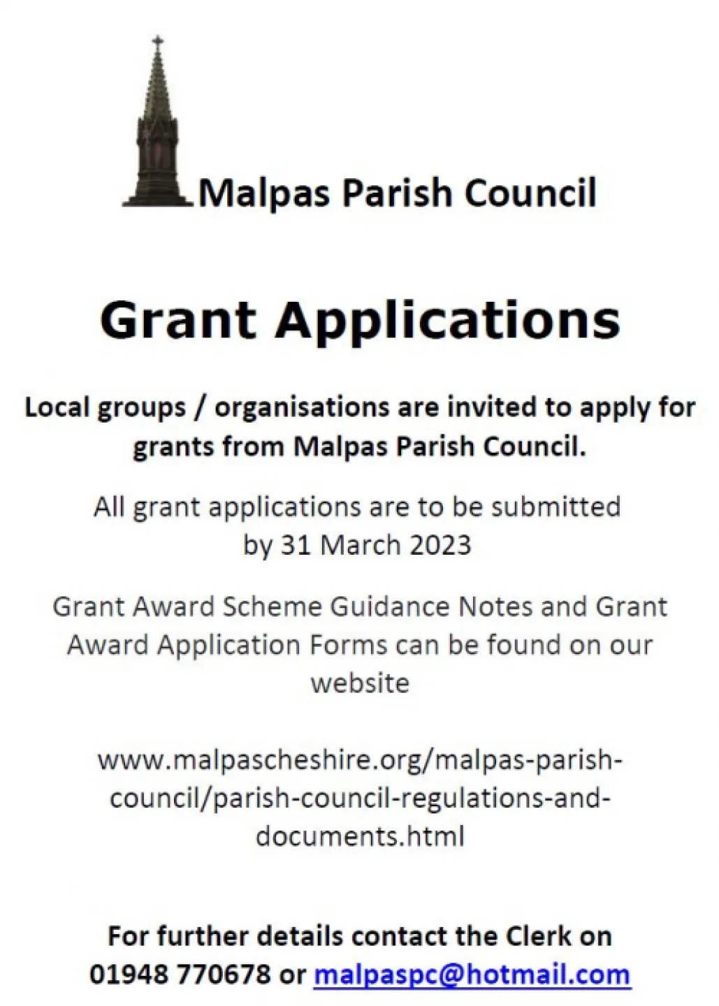 MPC Grant applications