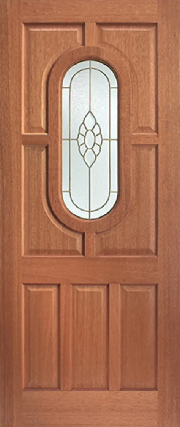 Hardwood Acacia 1L Glazed Bevelled Cluster