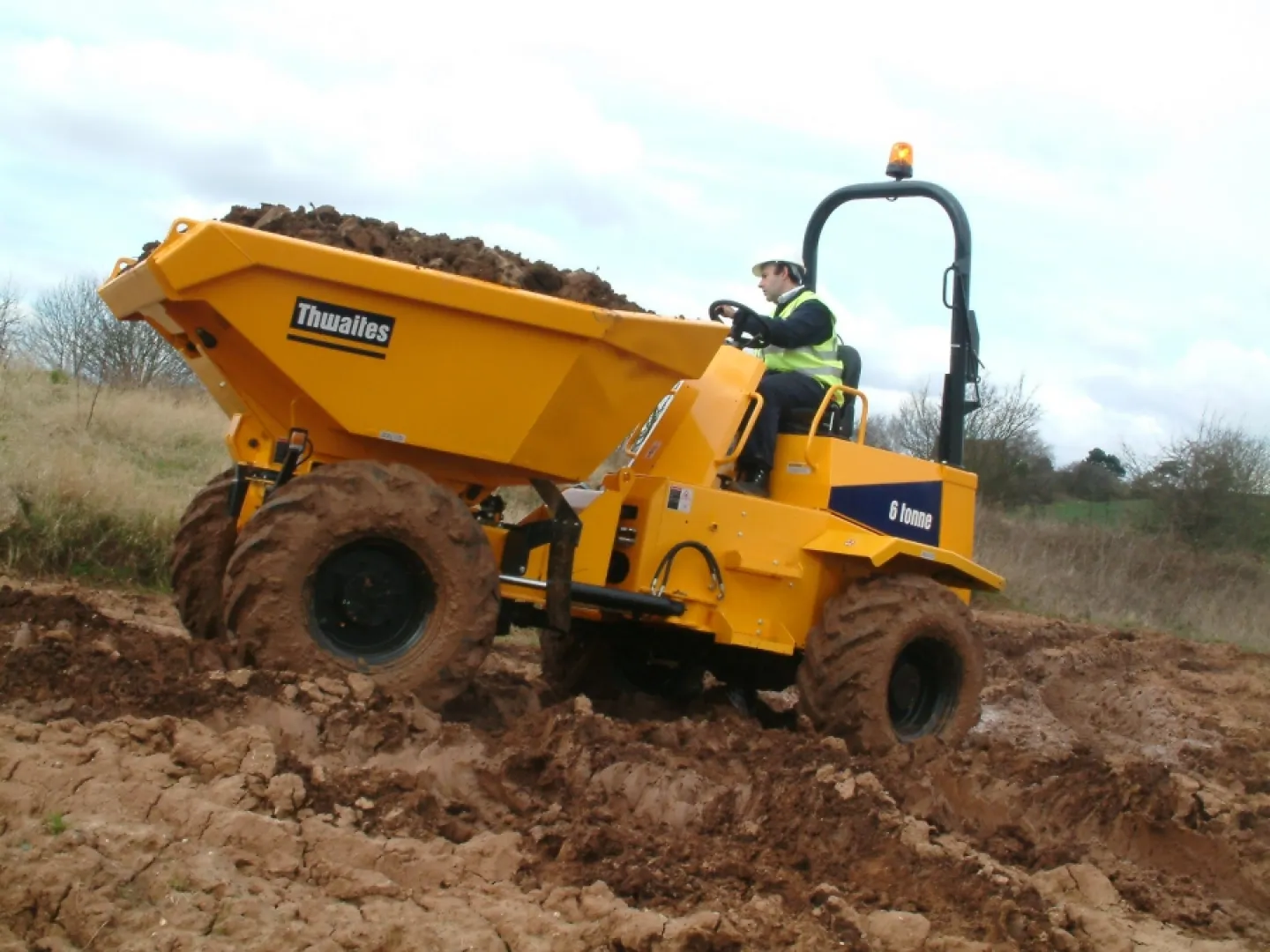 Six tonne dumper for hire