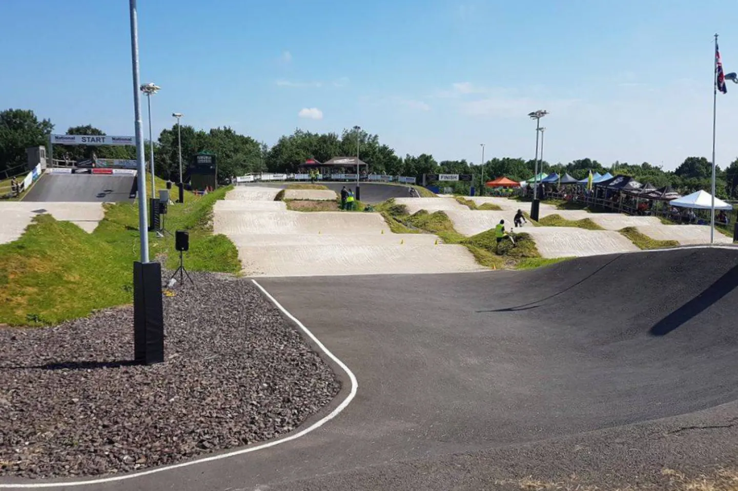 Wrekin Riders BMX track at Telford