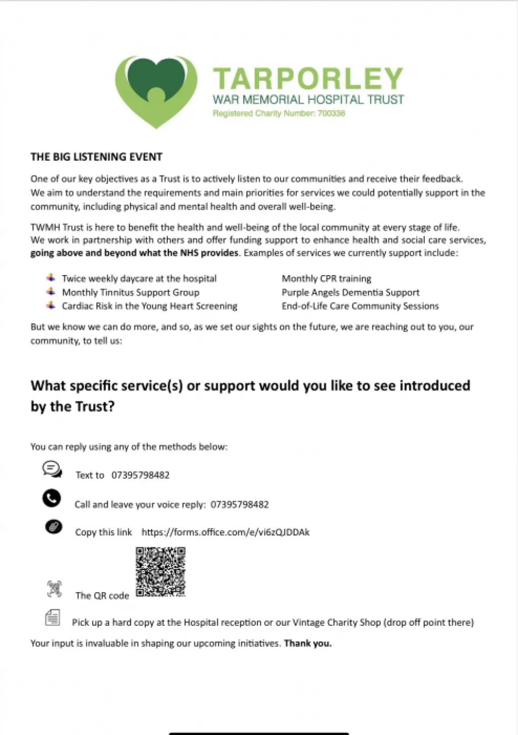 The Big Listening Event