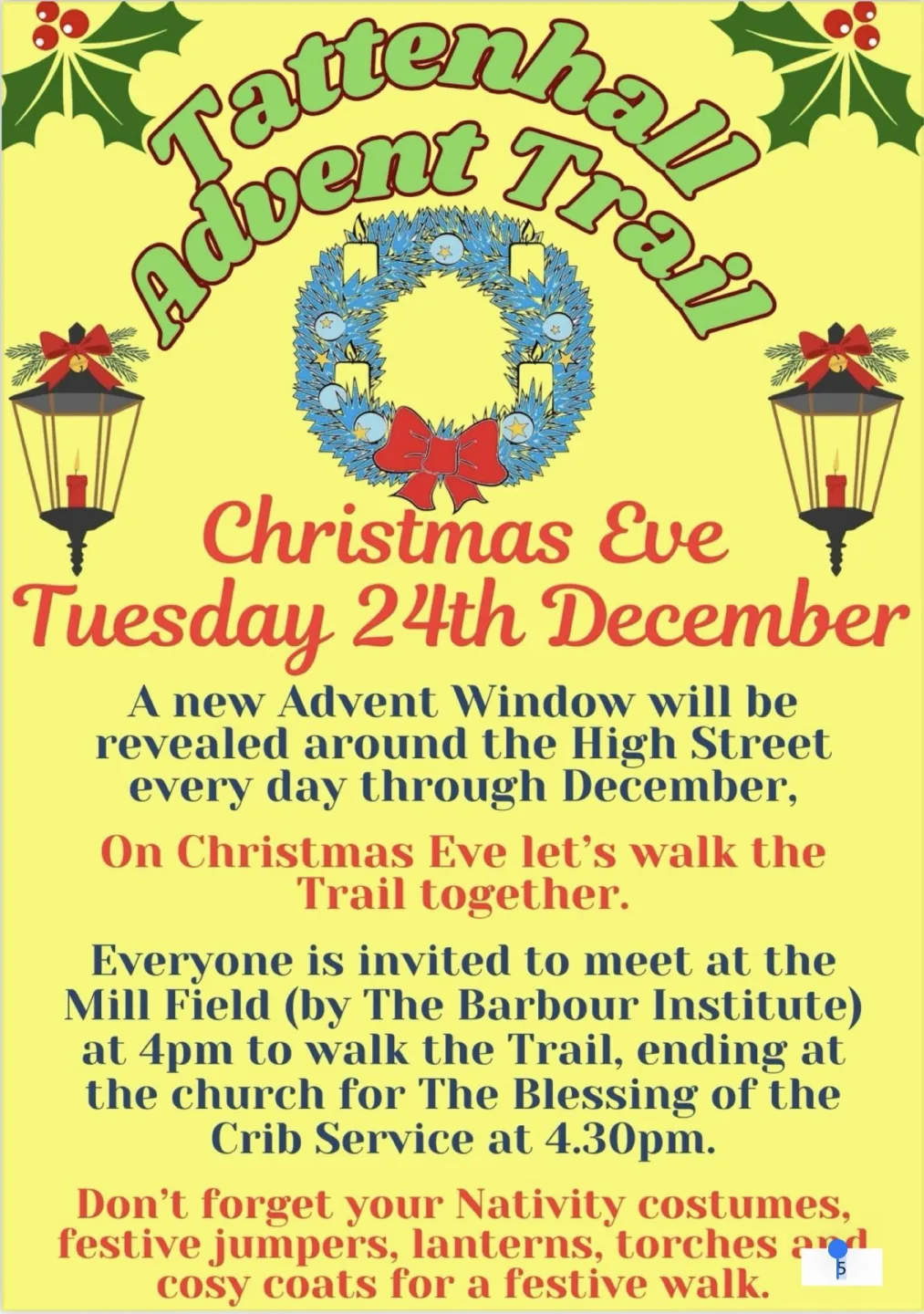 Advent Window Trail Day 24