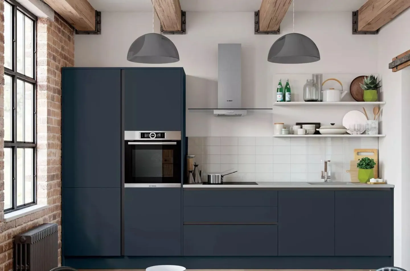 Alku Indigo Compact Kitchen 1