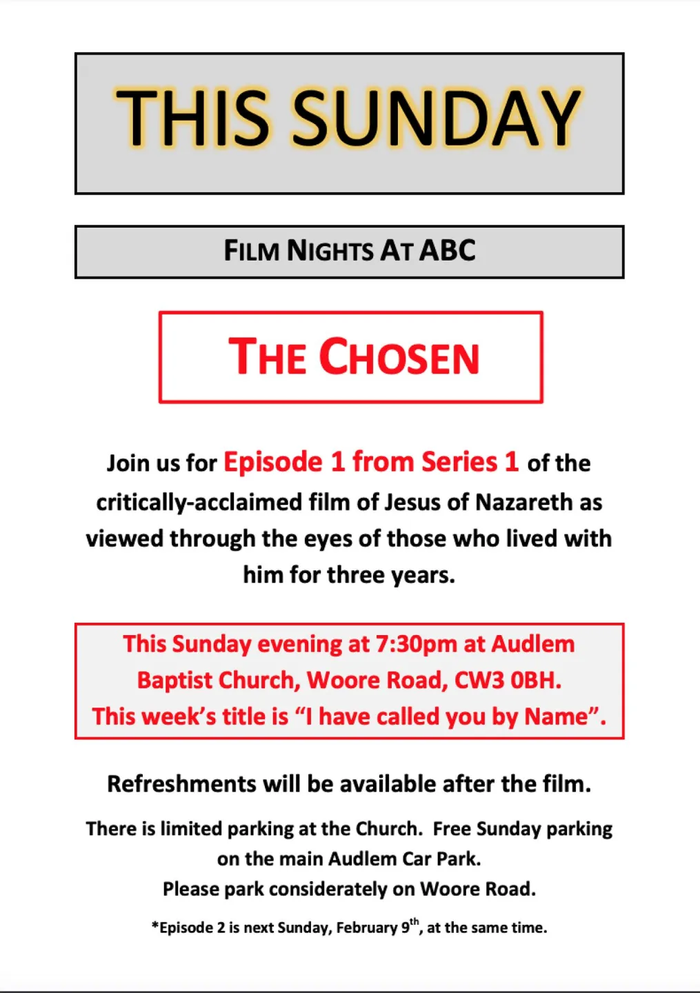 Baptist Church Film