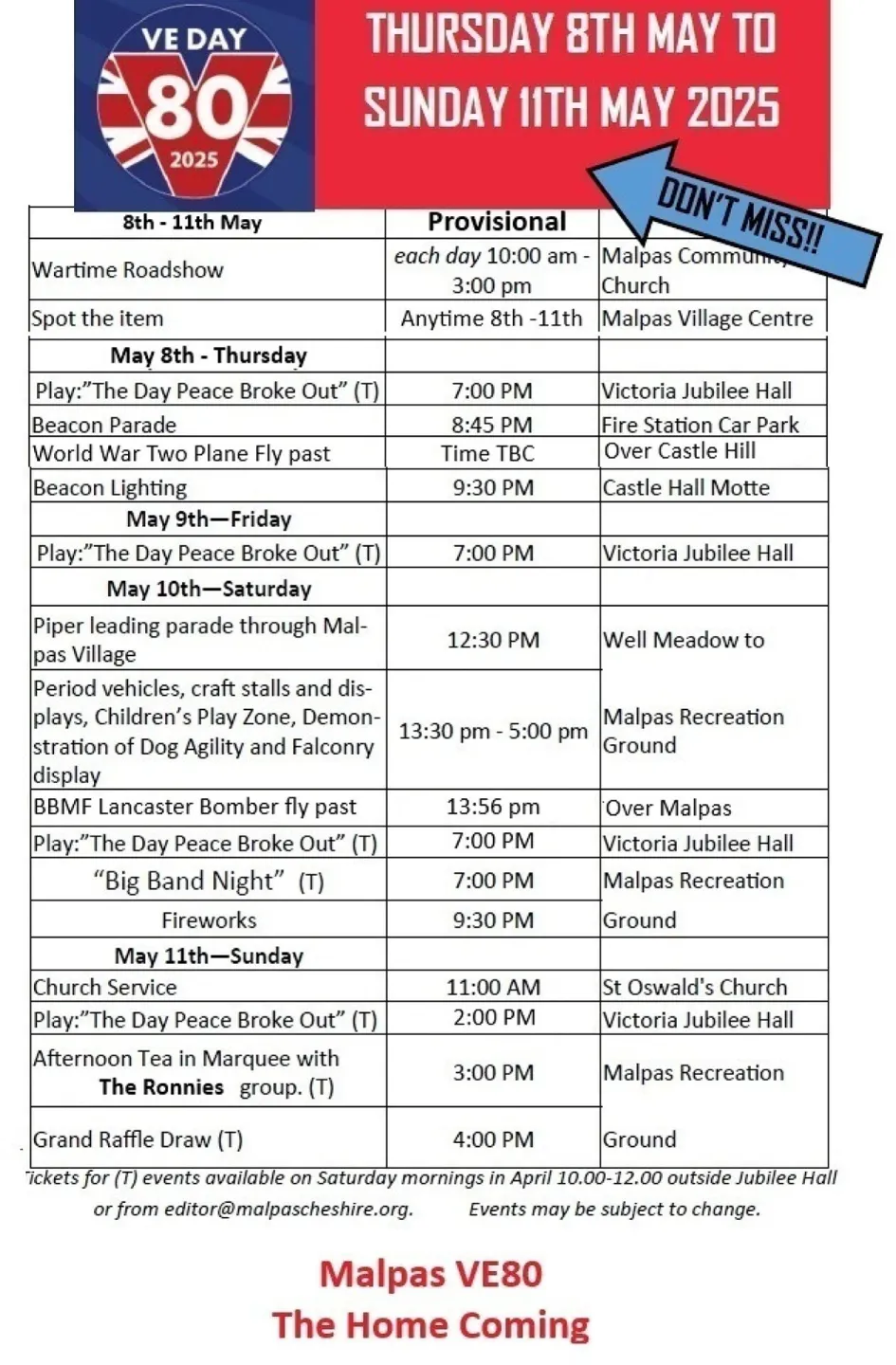 VE80 Draft Programme V2 02-04-25