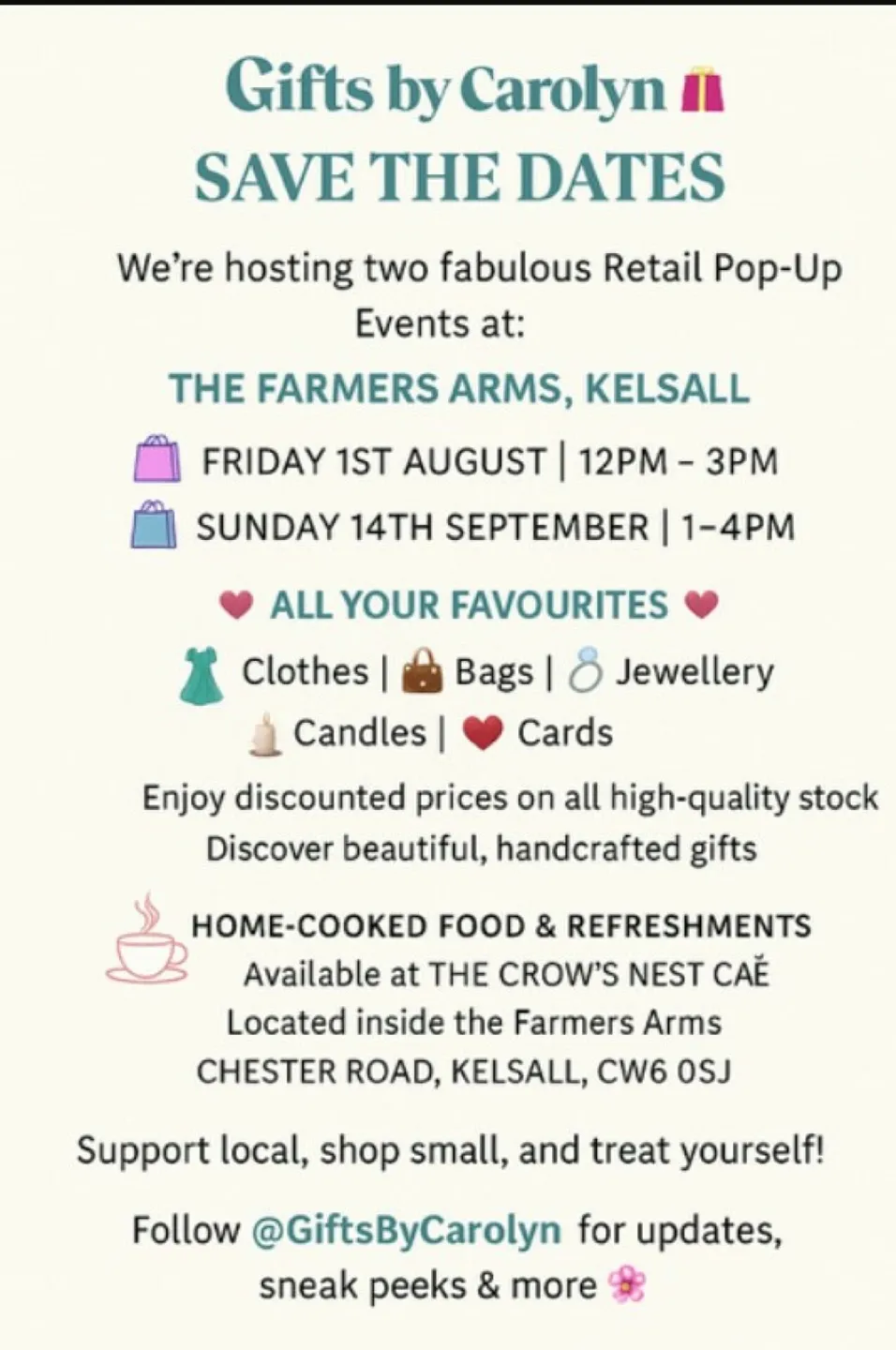 Poster &ndash; Gifts by Carolyn