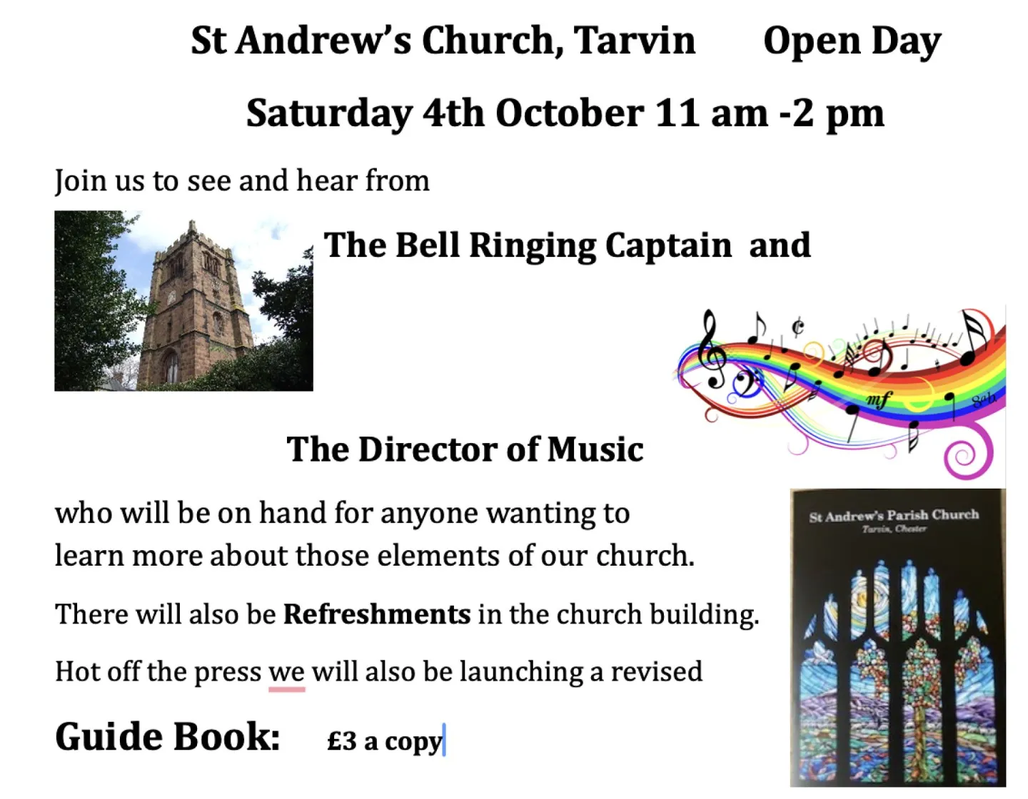 St Andrews Open Day