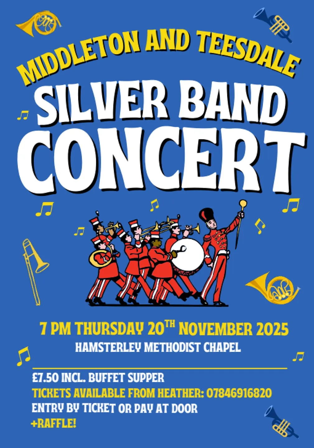 Hamsterley Silver Band Concert 20.11.2025